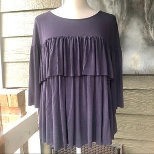 LAPIS Brand Peplum Top for Ladies! NWT! Size Large